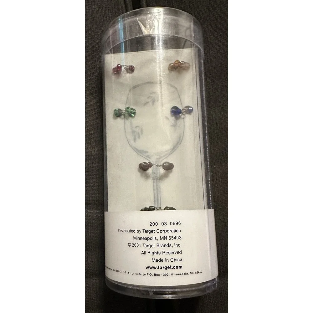 Wine Markers Charms Set Of 6